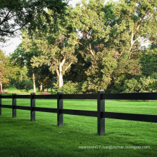 Black Vinyl Horse Fence